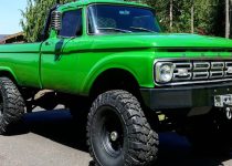 Exploring the 1965 Ford F100 with a '64 Grill on 41.5" Pitbull Tires